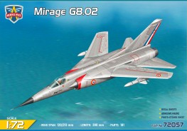 Mirage G8.02 experimental fighter