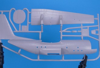 Scale model  EC-130Q research aircraft