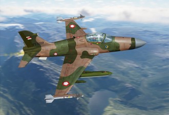Макети  Hawk 209 light fighter (Indonesian A.F.)