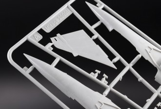 Scale model  Mirage 2000N with ASMP missile