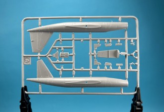 Scale model  WB-57F "Canberra" recon.aircraft